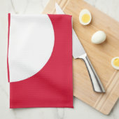 Grünland-Flaggenhandtuch Handtuch (Viertel Falte)