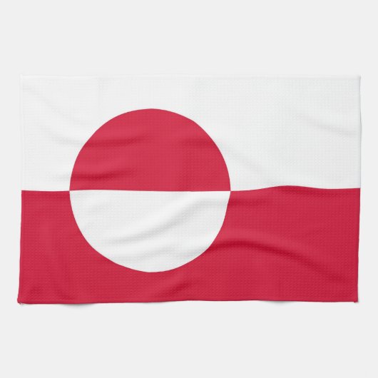 Grünland-Flaggenhandtuch Handtuch (Horizontal)