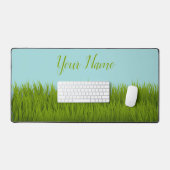 Grünland Wiese begrünter Rasen Schreibtischunterlage (Tastatur & Maus)