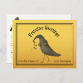 Grünlandkrebskulpturen Postkarte (Vorne/Hinten)