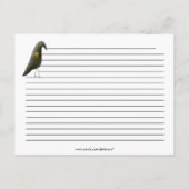 Grünlandkrebskulpturen Postkarte (Rückseite)