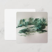 Grünlandschaft abstrakt (Vorne/Hinten)