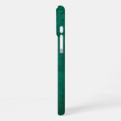 Grünleder iPhone Hülle (Linke Seite)
