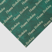 Grünleder Seidenpapier (Detail)