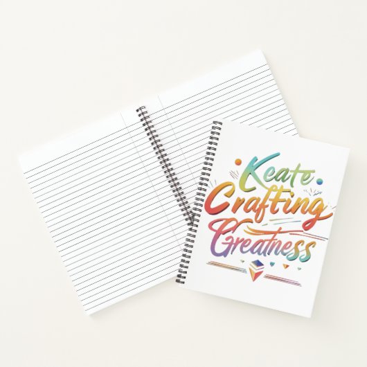 Grünlichkeit schaffen notizblock (Innenseite)