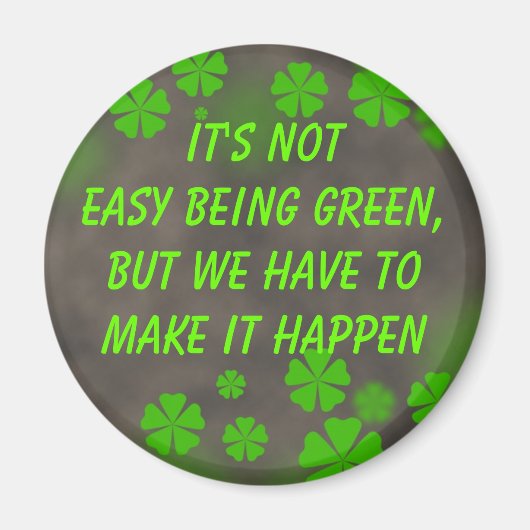 Grünmagnet Magnet (Vorne)