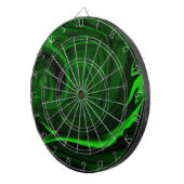 Grünmalachit Dartscheibe (Vorderseite rechts)