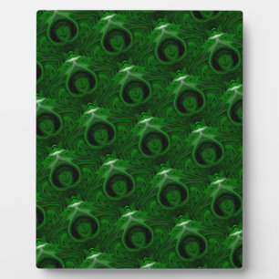 Grünmalachit Fotoplatte