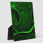 Grünmalachit Fotoplatte (Seite)