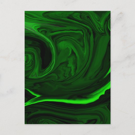 Grünmalachit Postkarte (Vorderseite)