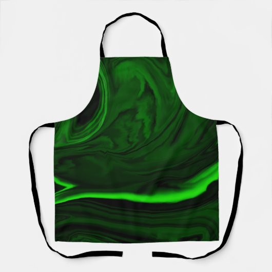 Grünmalachit Schürze (Vorderseite)