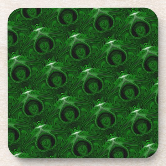 Grünmalachit Untersetzer (Vorderseite)