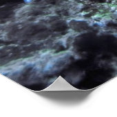 Grünmeerschildkröte-Moalboal Poster (Ecke)