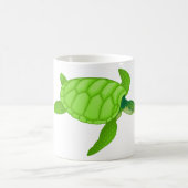 Grünmeerschildkröte-Tasse Kaffeetasse (Mittel)