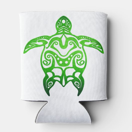 Grünmeerschildkrötentribal Dosenkühler (Rückseite)