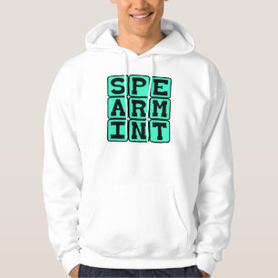 Grünminze, Kaugummigeschmack Hoodie