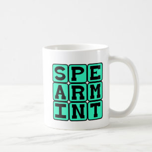Grünminze, Kaugummigeschmack Kaffeetasse