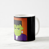 Grünmonster Kaffeetasse (VorderseiteRechts)
