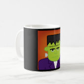 Grünmonster Kaffeetasse (Vorderseite Links)