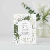 Grünneck der Woods Moving Ankündigung Postkarte (Stehend Vorderseite)