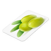 Grünoliven Magnet (Linke Seite)