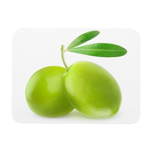 Grünoliven Magnet (Horizontal)