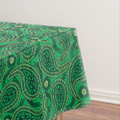 Grünpaisley Tischdecke (Beispiel)