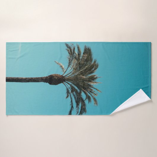 Grünpalme Badehandtuch (Badehandtuch)