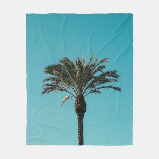 Grünpalme Fleecedecke (Vorderseite)