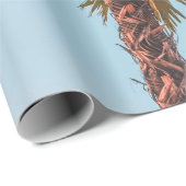Grünpalme Geschenkpapier (Rolleneckpunkt)