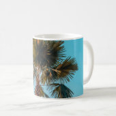 Grünpalme Kaffeetasse (VorderseiteRechts)
