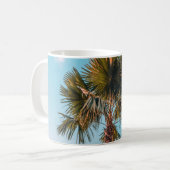 Grünpalme Kaffeetasse (Vorderseite Links)