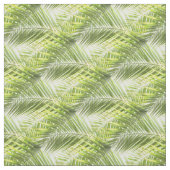 Grünpalmenbaum-Blätter Stoff (Muster)
