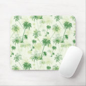 Grünpalmenmuster Mousepad (Mit Mouse)