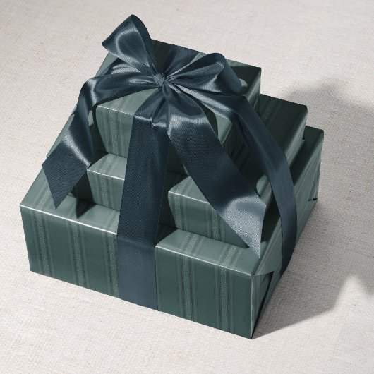 Grünpapier für Vintage Streifen Geschenkpapier