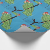 Grünpapier Geschenkpapier (Ecke)