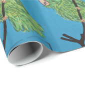 Grünpapier Geschenkpapier (Rolleneckpunkt)