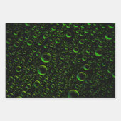 Grünpapier Geschenkpapier Set (Vorderseite 3)