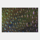 Grünpapier Geschenkpapier Set (Vorderseite)