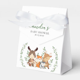 Grünpflanzen aus süßem Wald Botanische Waldtiere Geschenkschachtel