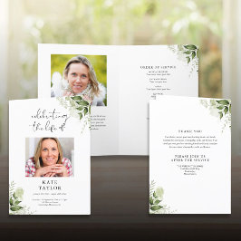 Grünpflanzen Beerdigung Reihenfolge des Dienstes e Programm