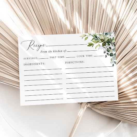 Grünpflanzen, Eukalyptus-Blätter, Brautparty Rezep