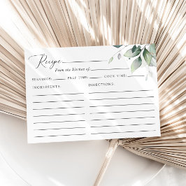 Grünpflanzen, Eukalyptus-Blätter, Brautparty Rezep