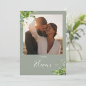 Grünpflanzen Foto Sage Grüne Tischnummer (Stehend Vorderseite)