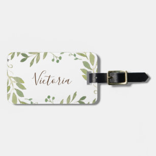 Grünpflanzen Gepäckanhänger