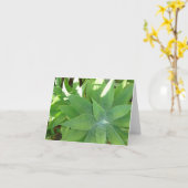 Grünpflanzen Karte (Gelbe Blume)