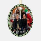 Grünpflanzen Keramik Ornament (Rechts)