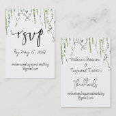 Grünpflanzen Online UAWG & Details Mighty Business Visitenkarte (Vorne/Hinten)