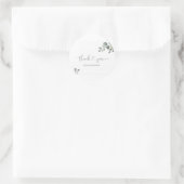 Grünpflanzen Runder Aufkleber (Tasche)