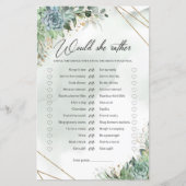 Grünpflanzen succulents eucalyptus würde sie eher (Vorderseite)